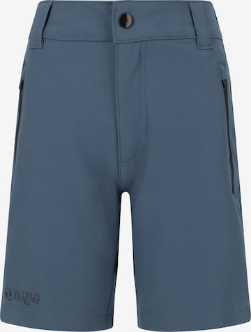 ZigZag Shorts 'Scorpio' in Blau: Vorderseite