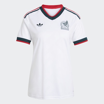 ADIDAS PERFORMANCE Camiseta de fútbol 'Mexico 26 Away' en verde / rojo / negro / blanco, Vista del producto