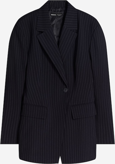 Bershka Blazer in navy / offwhite, Produktansicht