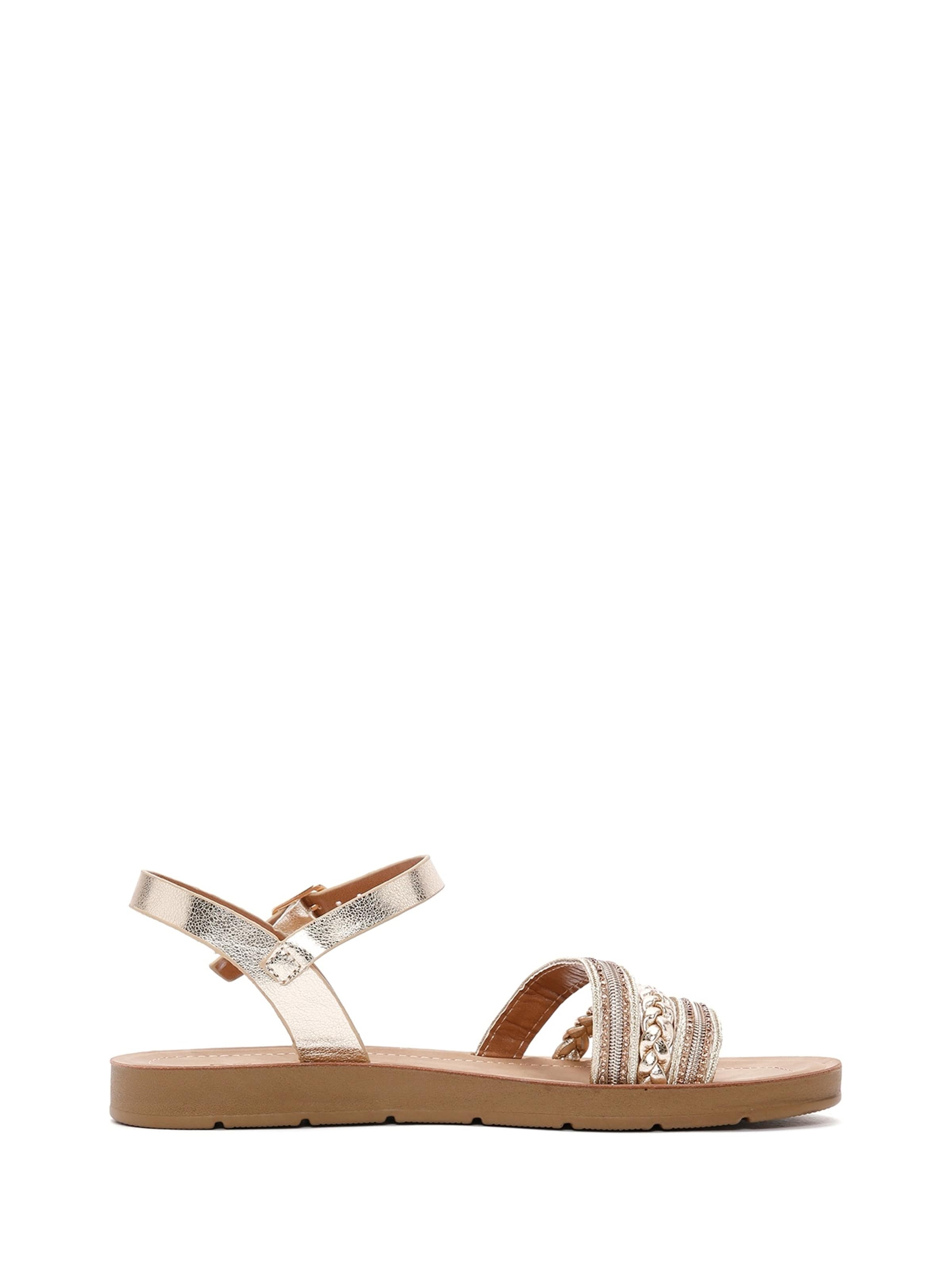 Derimod Sandale in Gold