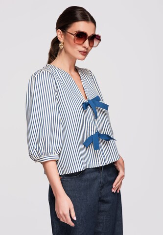 Ombre Blouse in Mixed colours