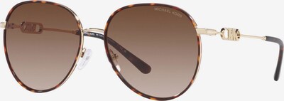 Michael Kors Sunglasses 'EMPIRE AVIATOR' in Brown / Gold, Item view