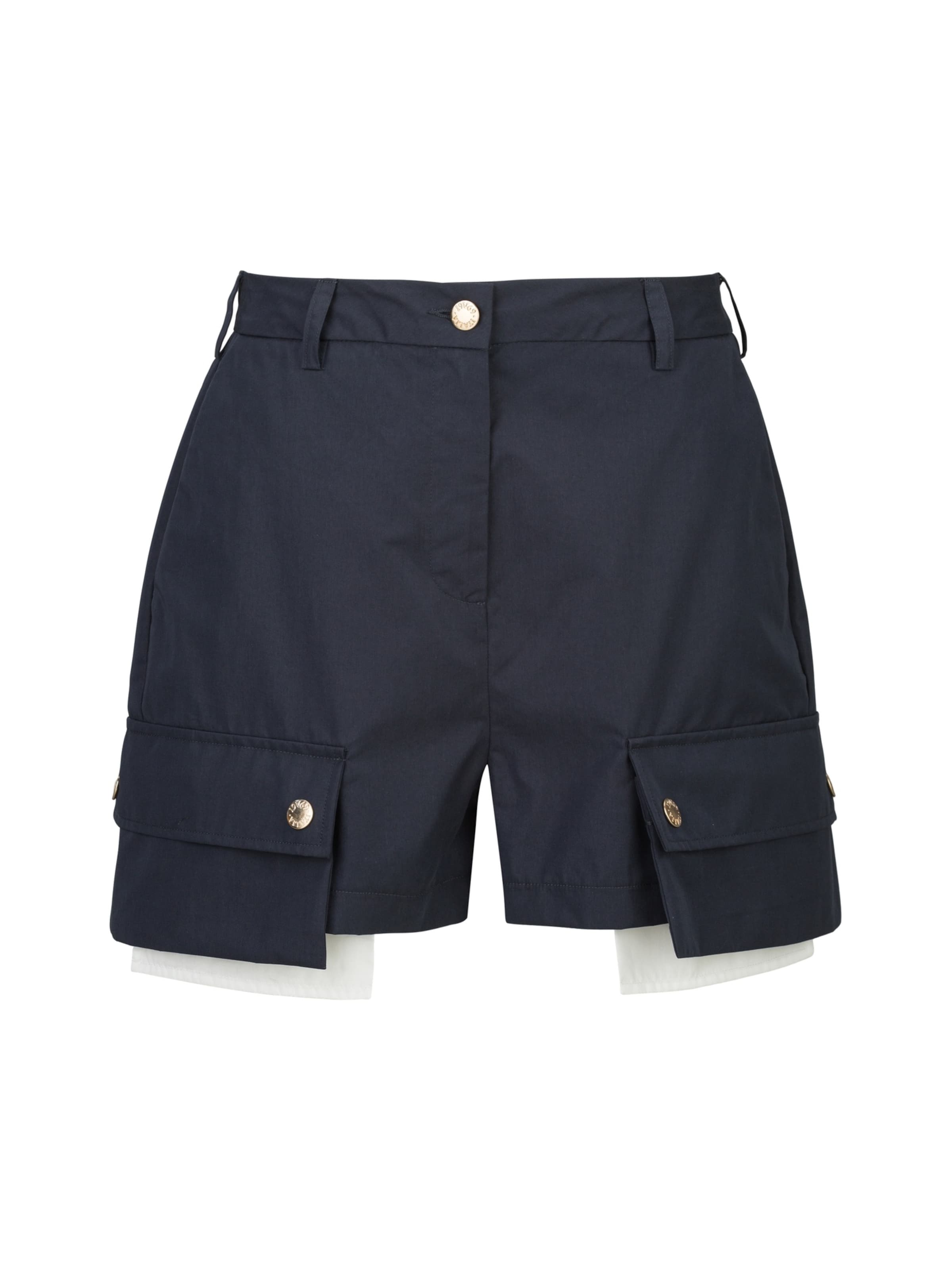 19V69 ITALIA Shorts 'CARALINA' in Blau: Vorderseite
