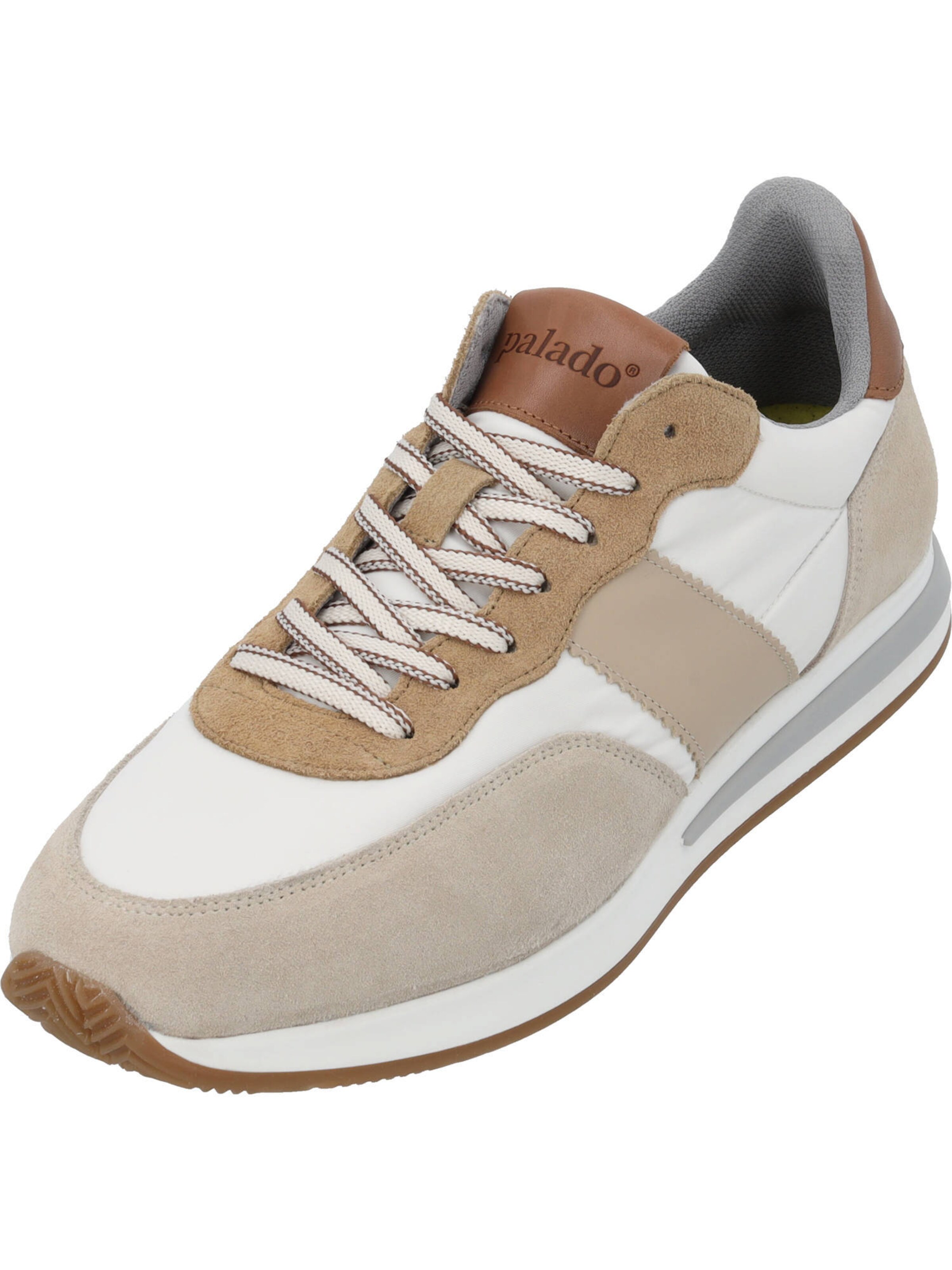 Palado Sneakers laag 'Brikas' in Beige: voorkant