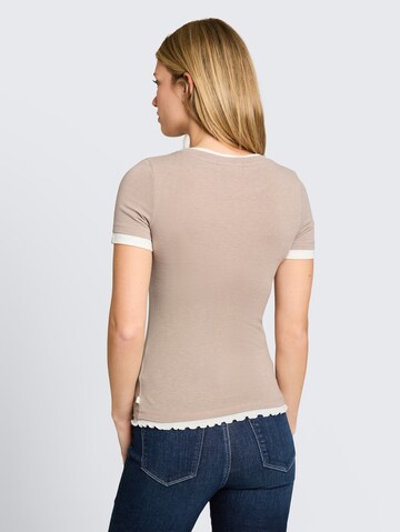 TOM TAILOR DENIM T-Shirt in Beige