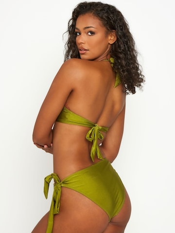 Moda Minx Push-up Bikini Top 'Amour' in Green