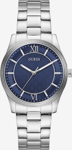 GUESS Аналоговые часы 'QUENTIN' в Серебристый: спереди