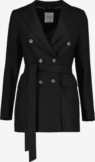 Lavard Blazer als zweireihiger Damen Blazer aus Wolle in schwarz, Produktansicht