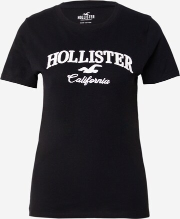 HOLLISTER Koszulka 'TECH CHAIN 3' w kolorze czarny: przód