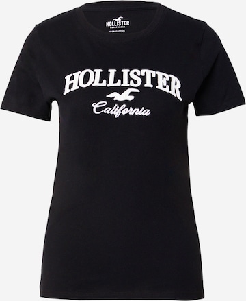 HOLLISTER Shirt 'TECH CHAIN 3' in Black: front