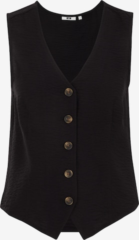 WE Fashion - Chaleco para traje en negro: frente