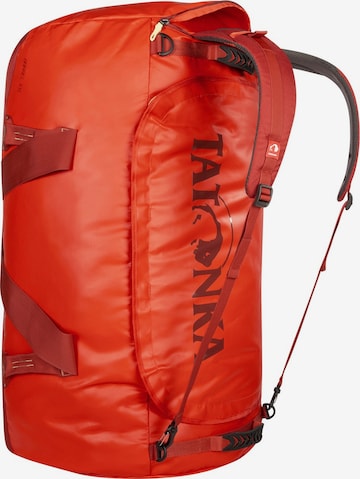 TATONKA Travel Bag 'Barrel' in Red