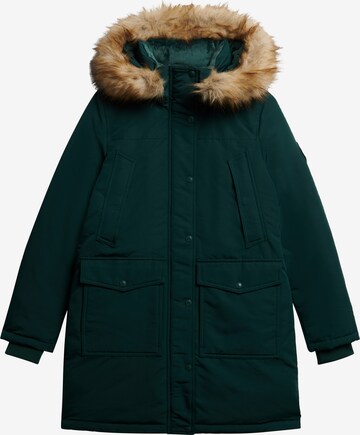 Parka d’hiver 'Everest' Superdry & Co en vert : devant