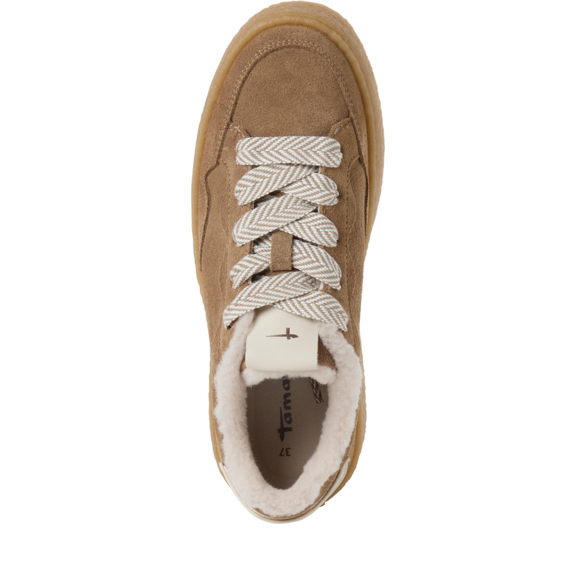 Sneaker bassa di Tamaris in beige