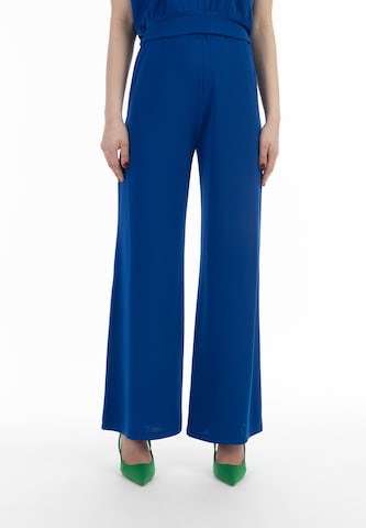 faina Loose fit Pants in Blue: front
