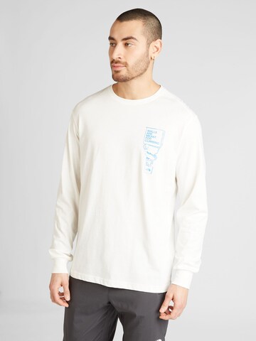 T-Shirt fonctionnel THE NORTH FACE en blanc : devant