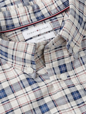 TOMMY HILFIGER Comfort fit Button Up Shirt in Beige