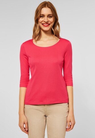 STREET ONE Shirt in Pink: front