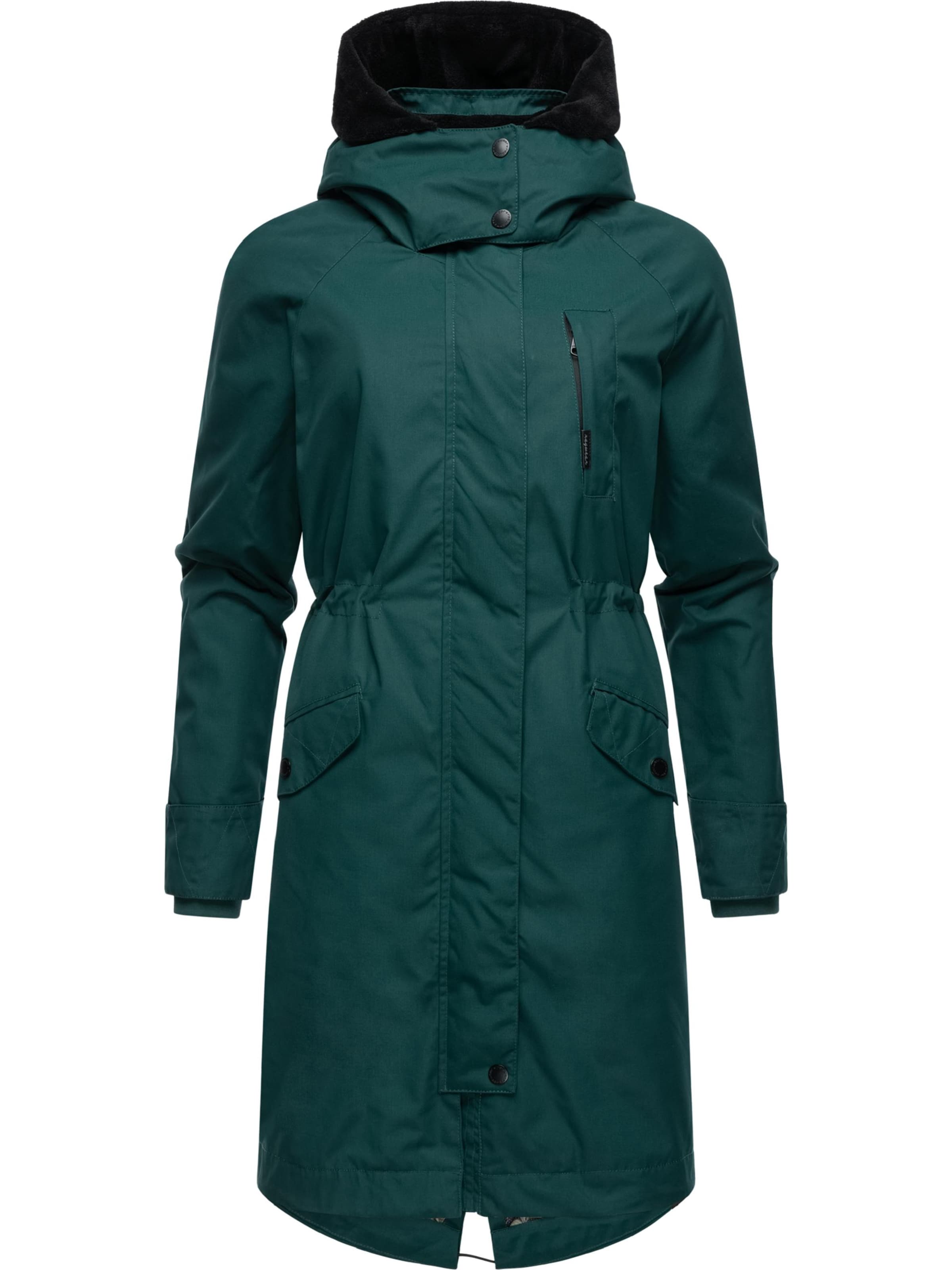 zaļš Ragwear Starpsezonu mētelis 'Nicco': no priekšpuses