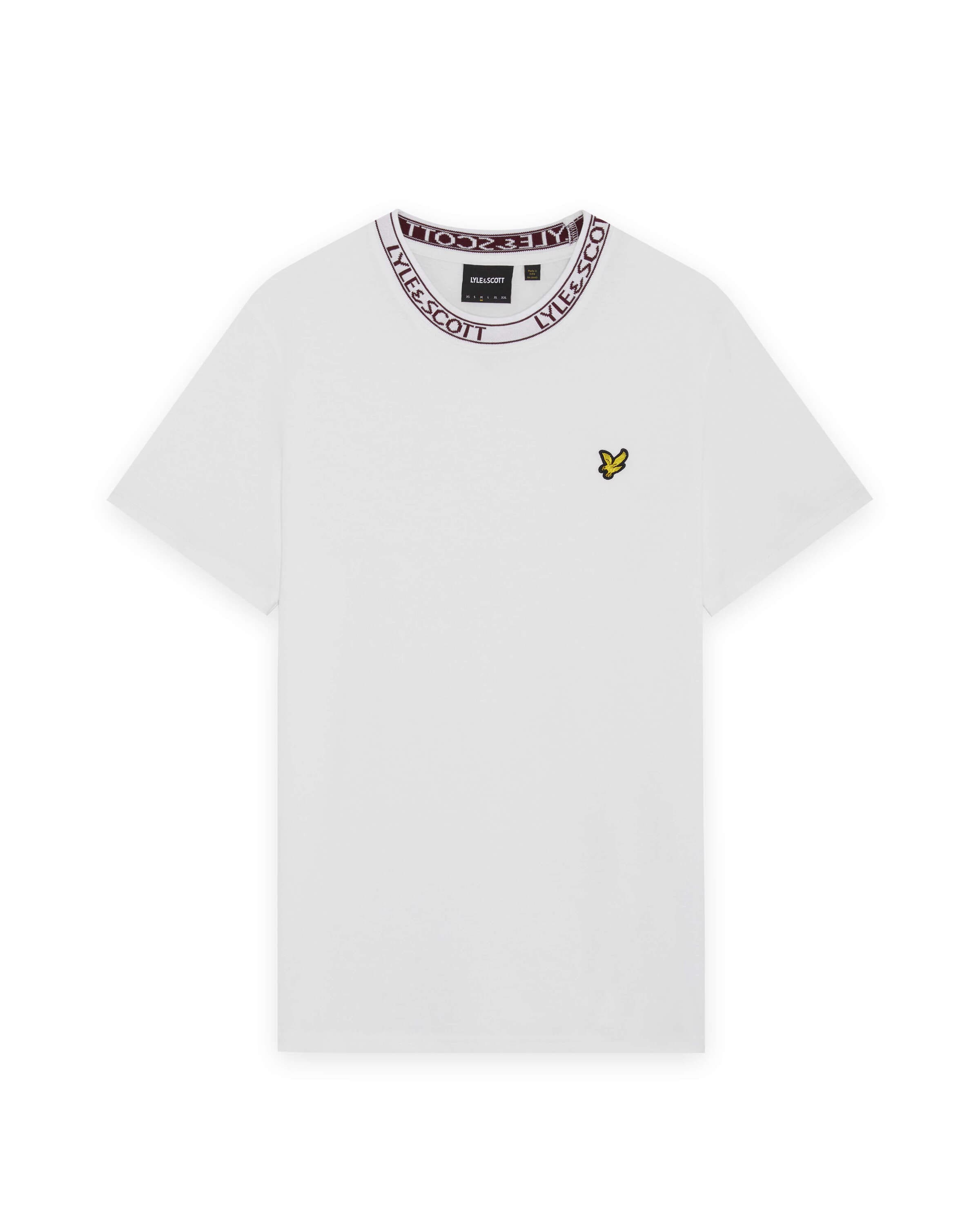 Lyle & Scott Shirt in Wit: voorkant