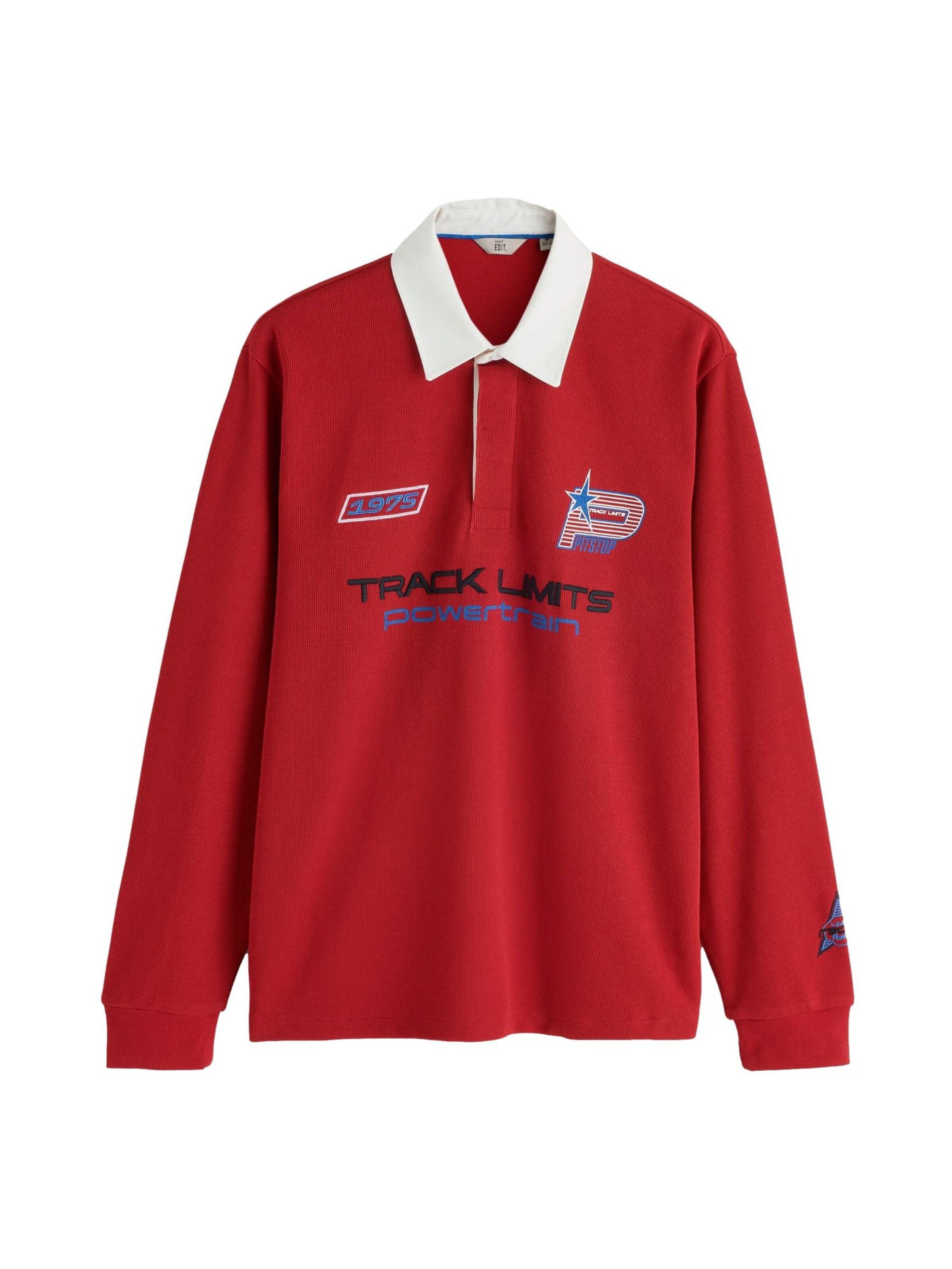 Next Shirt in Red: front