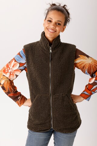 Aniston CASUAL Weste in Braun