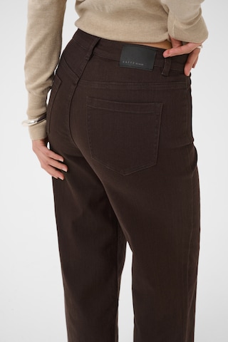 Kaffe Regular Jeans 'KABrook' in Brown