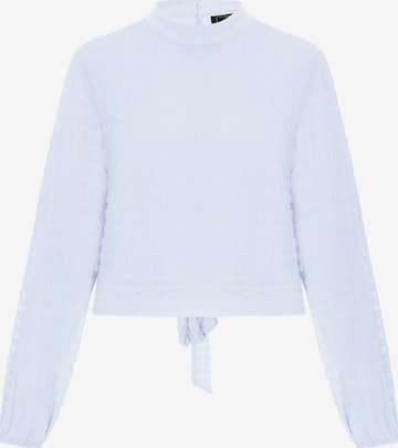 Chemisier faina en bleu : devant