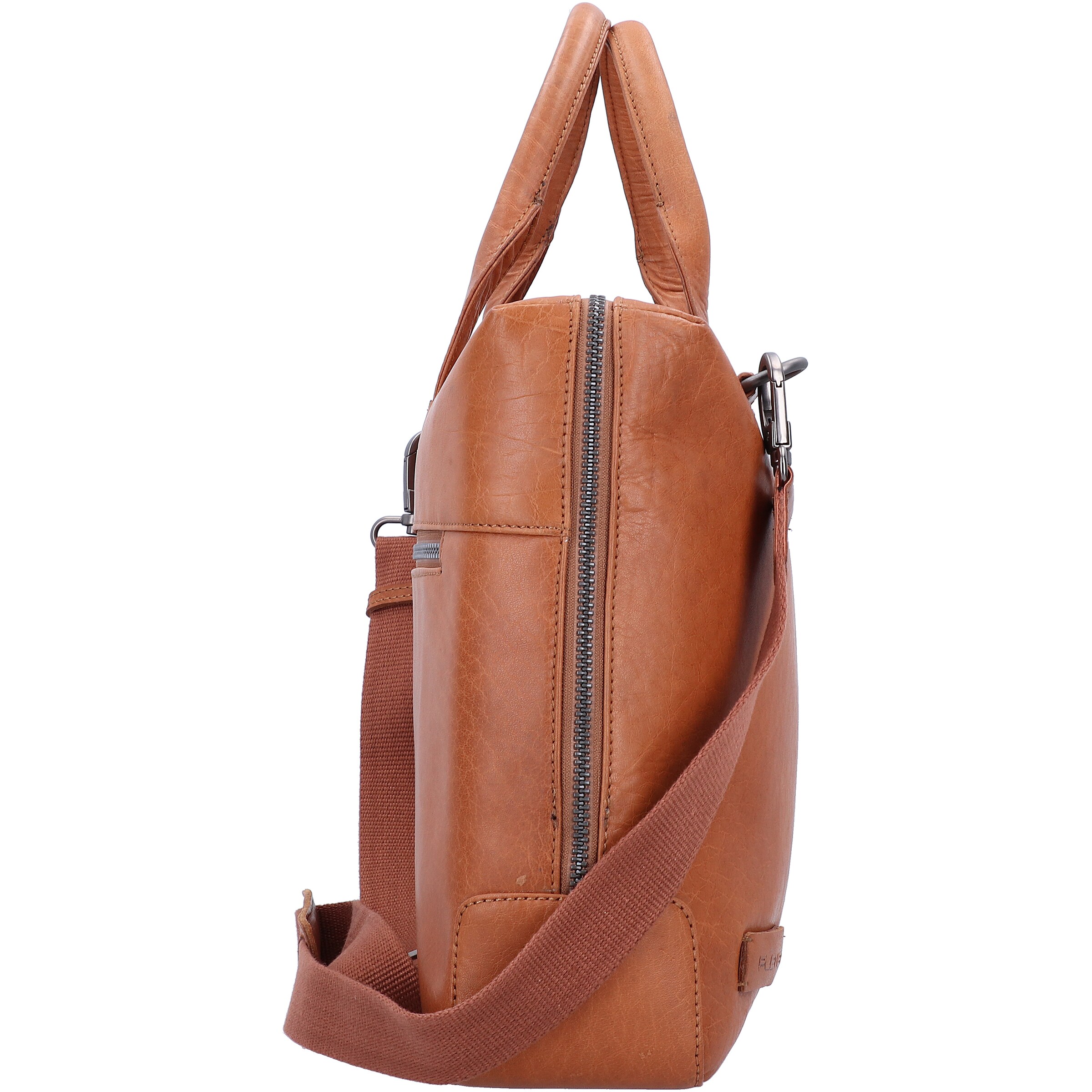 Plevier Document Bag in Brown