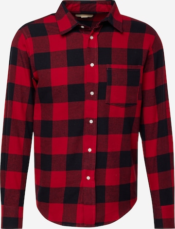 AÉROPOSTALE Regular fit Button Up Shirt in Red: front