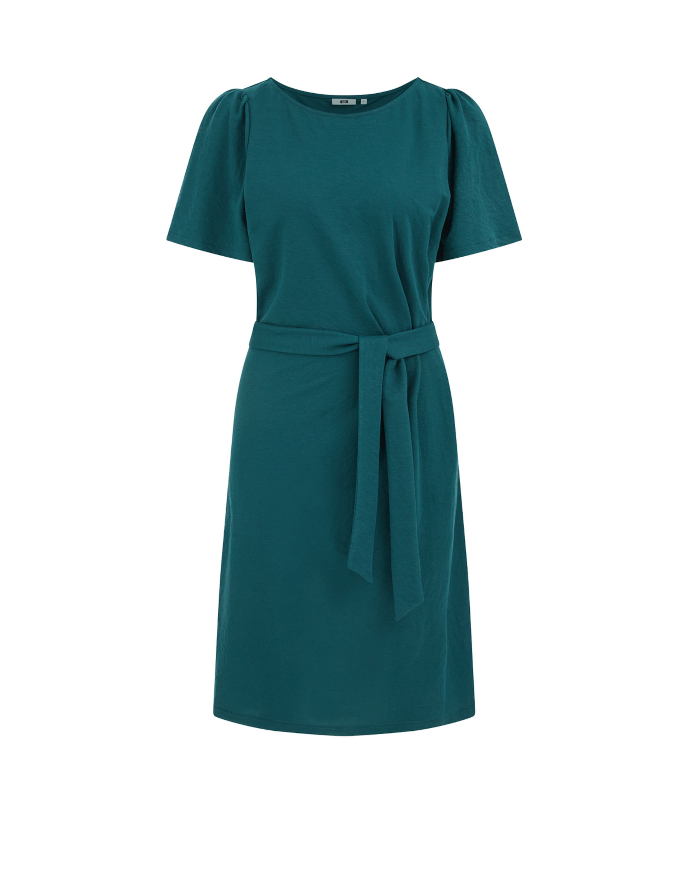 WE Fashion Jurk in Groen: voorkant