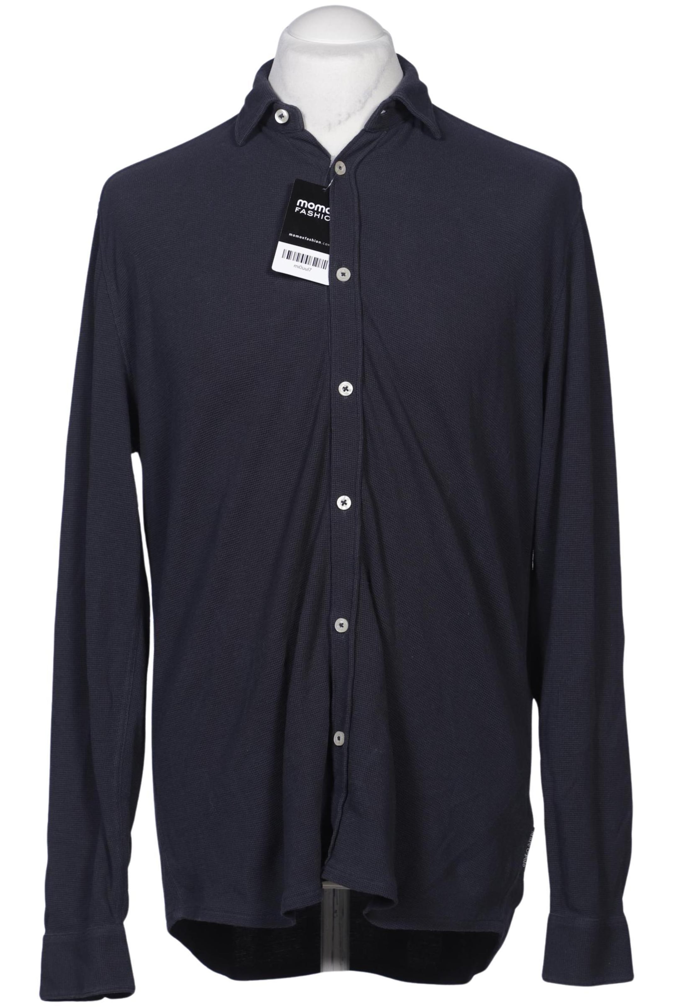Marc O'Polo Hemd M in Blau: Vorderseite