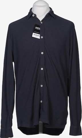 Marc O'Polo Hemd M in Blau: Vorderseite