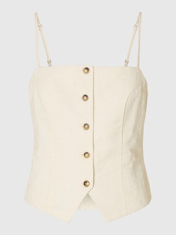 SELECTED FEMME Overdel i hvid: forside