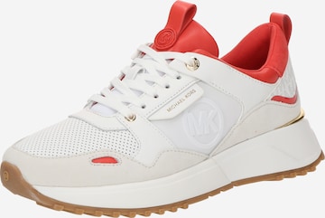 MICHAEL Michael Kors Matalavartiset tennarit 'THEO' värissä valkoinen: etupuoli