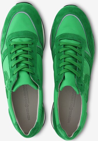 Kennel & Schmenger Sneakers laag 'Trainer' in Groen