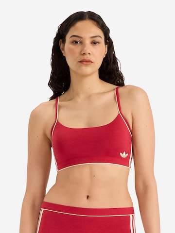 ADIDAS ORIGINALS T-shirt Bra ' Originals Adicolor Comfort Flex Cotton ' in Red: front