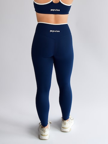 Impulse Fitwear Skinny Sports trousers 'Contour' in Blue