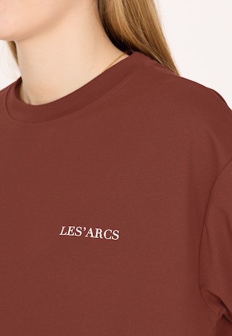 Les'Arcs Shirt 'Jerety' in Brown