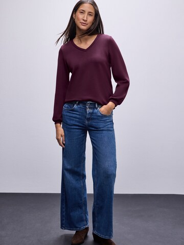 Felpa di STREET ONE in lilla