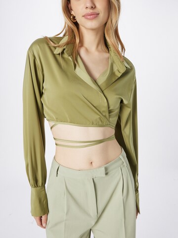 Misspap Blouse in Groen