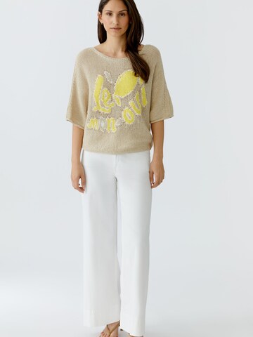 OUI Pullover in Beige