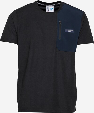 Maglietta 'HUNUA' NORTH SAILS presented by PRADA di colore blu scuro / nero, Visualizzazione prodotti