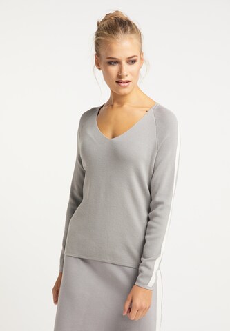 usha BLUE LABEL Sweater in Grey: front