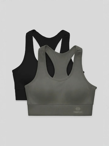 Tommy Life - Top desportivo 'Aktive Oberteile' em mistura de cores: frente