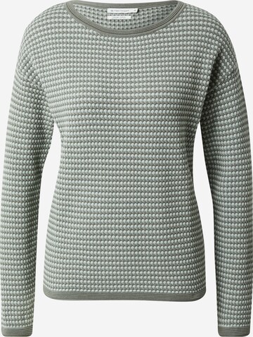 TOM TAILOR Pullover in Grün: predná strana