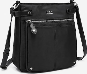COLLEZIONE ALESSANDRO Crossbody Bag 'Styler' in Black: front