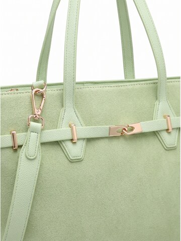 Borsa a mano 'Borsa a Mano Donna Ecopelle - Modello KSD52134 con Tracolla Staccabile' di Kassandra in verde