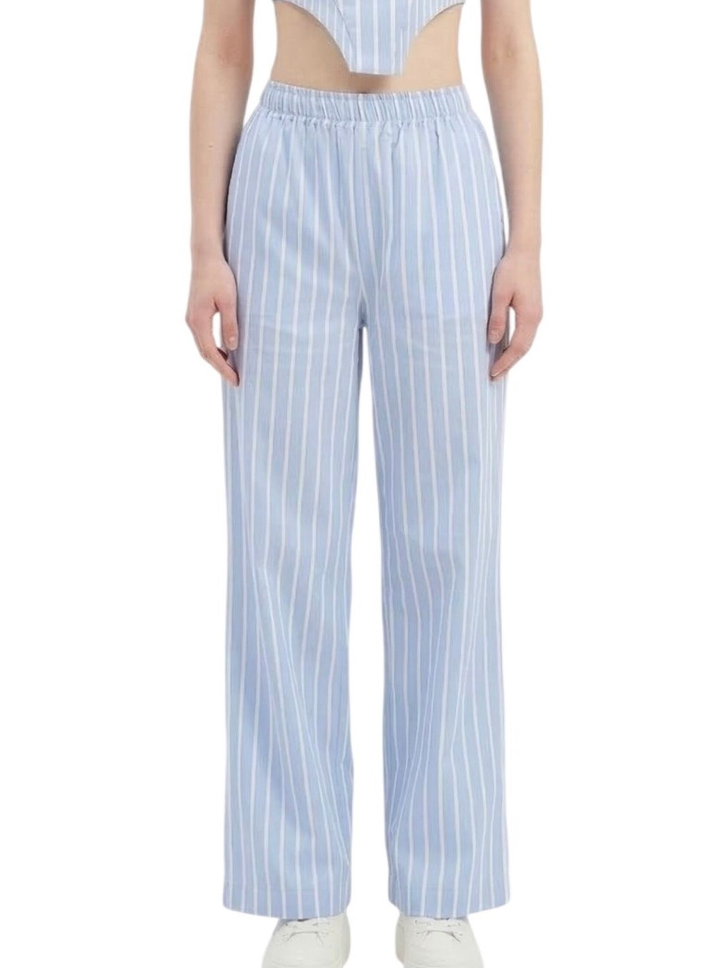 Loosefit Pantalon HOLLY LOLLY en bleu : devant