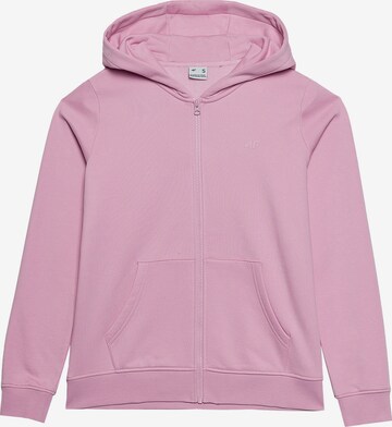 4F Sweatshirt in Pink: predná strana